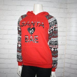 Red Santa is Bae hoodie size Medium From Derek Heart